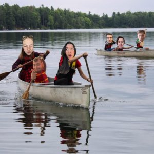 Concrete Canoe Race practice session